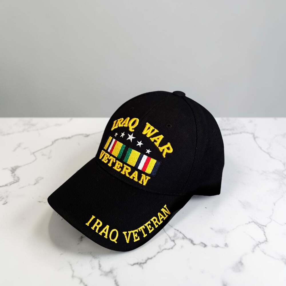 West Best Headwear Iraq War Veteran Embroidered Baseball Cap One Size